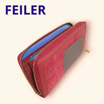 페이러 FEILER 지갑 장지갑 빨간색 편리한 파우치 여성용 수납 파우치