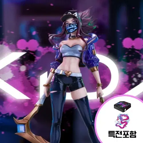 League of Legends KDA Akali Figure