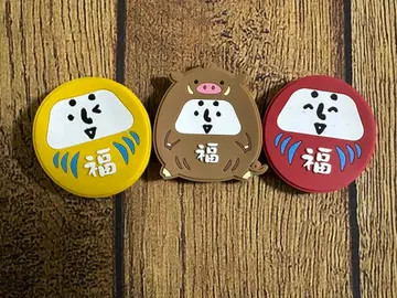 후쿠야마 마사히로 마샤 달마 마그넷 3개