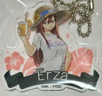 페어리 테일 엘자 엘자 스칼렛 아크릴 키링 해변의 집