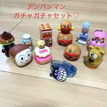 호빵맨 가챠가챠 완구 세트
