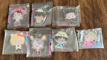 유리온 아이스 아크릴 키링 7개 세트