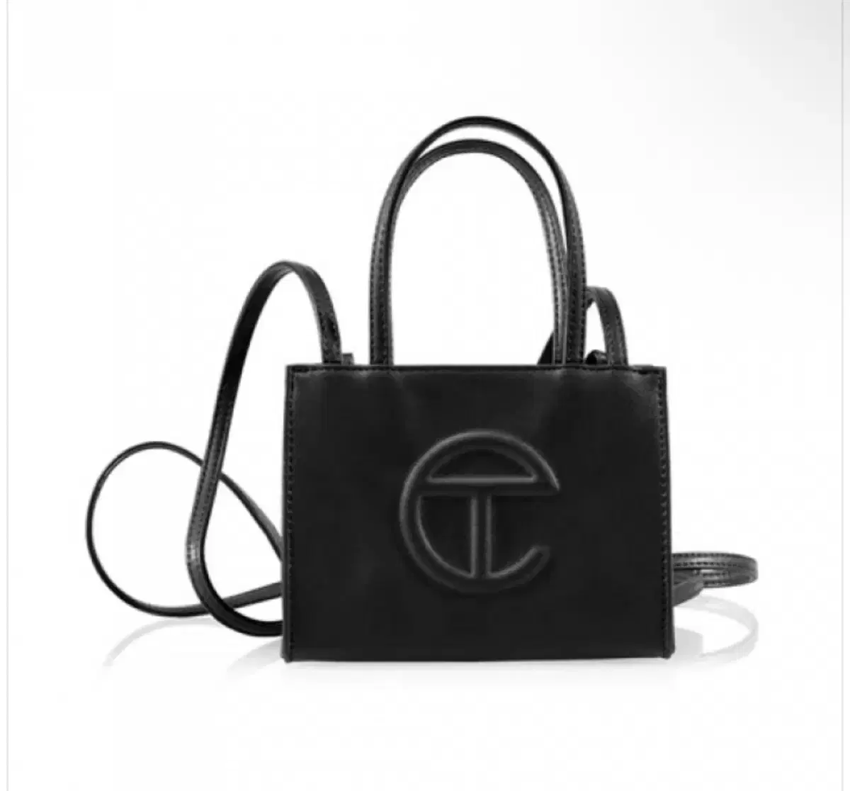 Telfar Small Shopper Bag Black