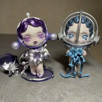2개 세트 SKULLPANDA 스컬 팬더 POPMART 팝 마트