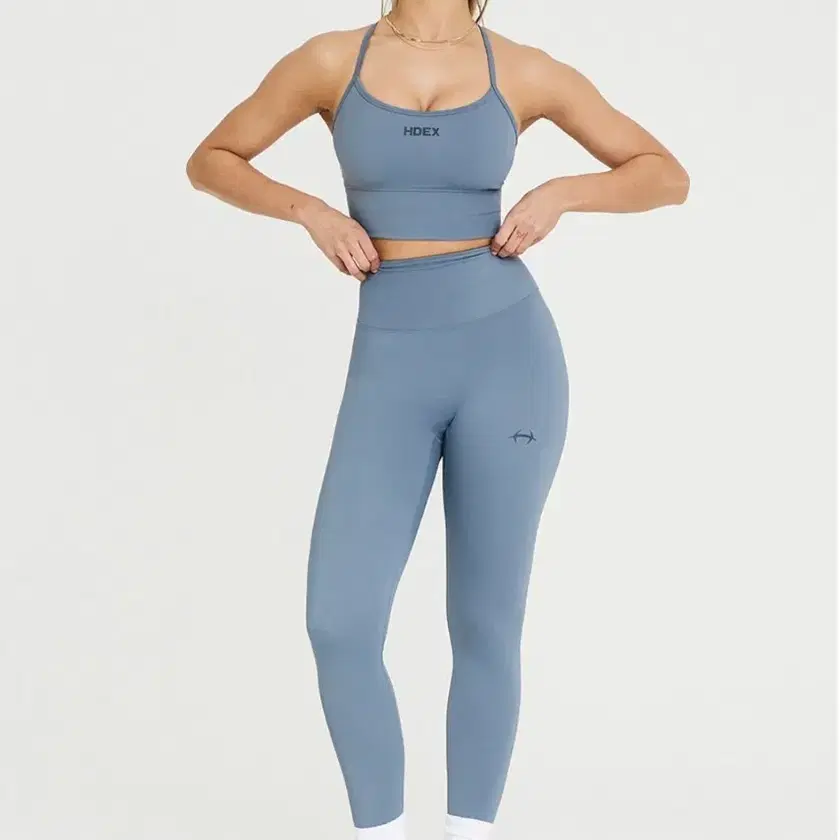 【HDEX】 Assist 4.0 Leggings / 追跡付 HDEX Women's Support Leggings (Dust Blue) S on Bunjang