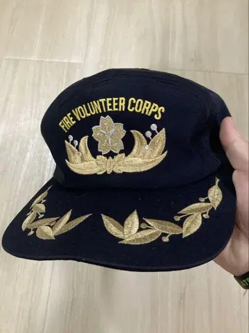FIRE VOLUNTEER CORPS 워크 캡 소방 관련