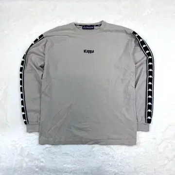 "KAPPA" 자수 로고 슬리브 디자인 L/S
