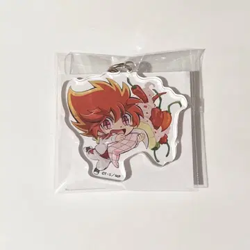 괴도 조커 캐릭터 굿즈 빨간색 이치반 타츠바사 아크릴 키링