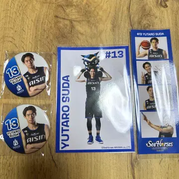 YUTARO SUDA #13 시호스 미카와 스다 유타로 사진 씰 세트