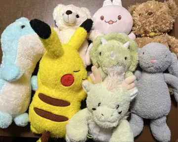 봉제 인형 세트 피카츄 토끼 곰 공룡