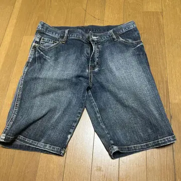 다크 블루 숏 팬츠 하프 팬츠 헤이세이 패션 Y2K 그런지