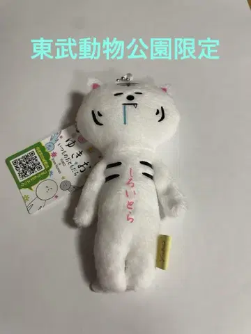 유키오 도부 동물공원 한정판 화이트 타이거 시로이토라