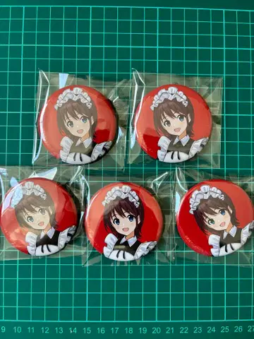 걸즈 밴드 크라이 메이드풍 ver. 트레이딩 캔뱃지 이세리 히나 5개
