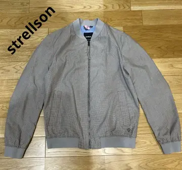 strellson 스트렐슨 아우터 블루종 하운드투스 체크 48