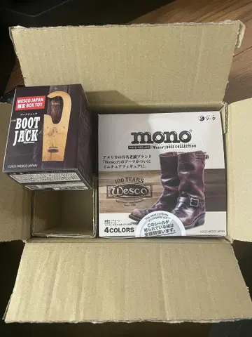 wesco japan 한정판 웨스코 부츠 피규어