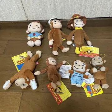 오자루의 조지 7종 묶음 판매 봉제 인형
