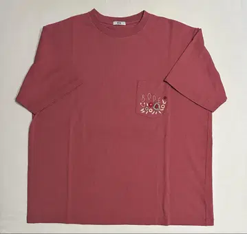 미사용 새상품 BODE 보디 자수 포켓 T XL