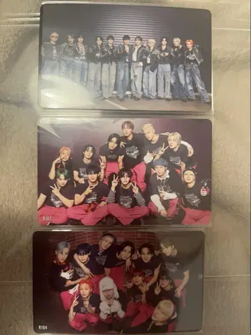 JO1 R099 R103 R104 3매 세트