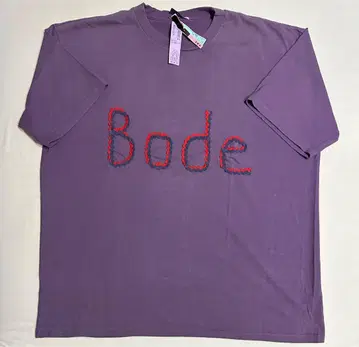BODE 보디 자수 포켓 티 USA제 XL