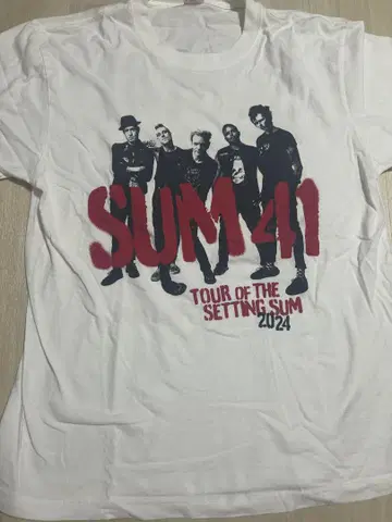 SUM41 티셔츠
