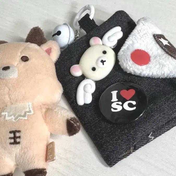 Hug Your Skin Korilakkuma Dot Card Wallet on Bunjang Global