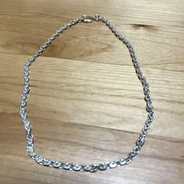 실버 925 남성용 목걸이 체인 길이 50cm