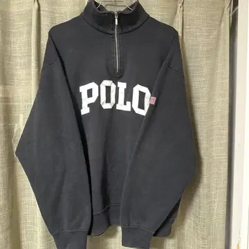 POLOSPORT 하프 지퍼 맨투맨 레어