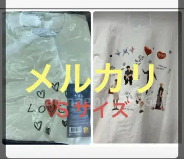 TXT SANCTUARY POPUP 롱 슬리브 티셔츠 S 사이즈