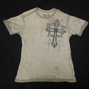 00s y2k grunge Affliction skull t-shirt