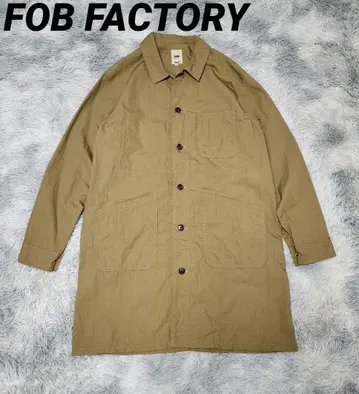 FOB FACTORY 샵 코트 스프링 코트 프렌치 코트