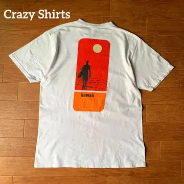 Crazy Shirts hawaii MAUI 서퍼 티셔츠 염색