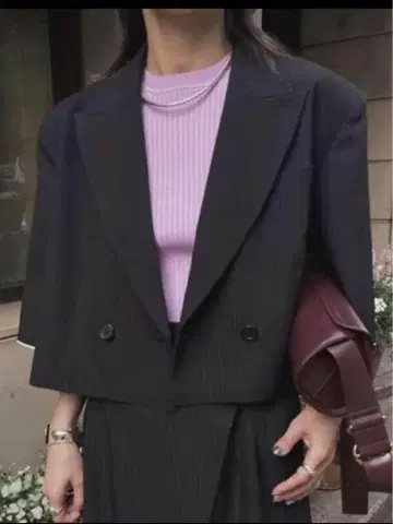 아메리 컷 오프 숏 재킷