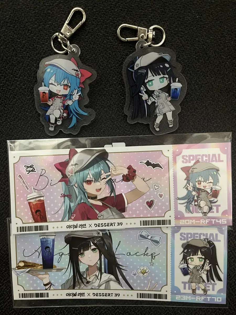 Eternal Return Dessert39 Bianca Abigail Keyring Set