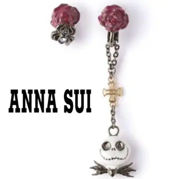 ANNA SUI 나이트메어 비포 크리스마스 잭 귀걸이 디즈니