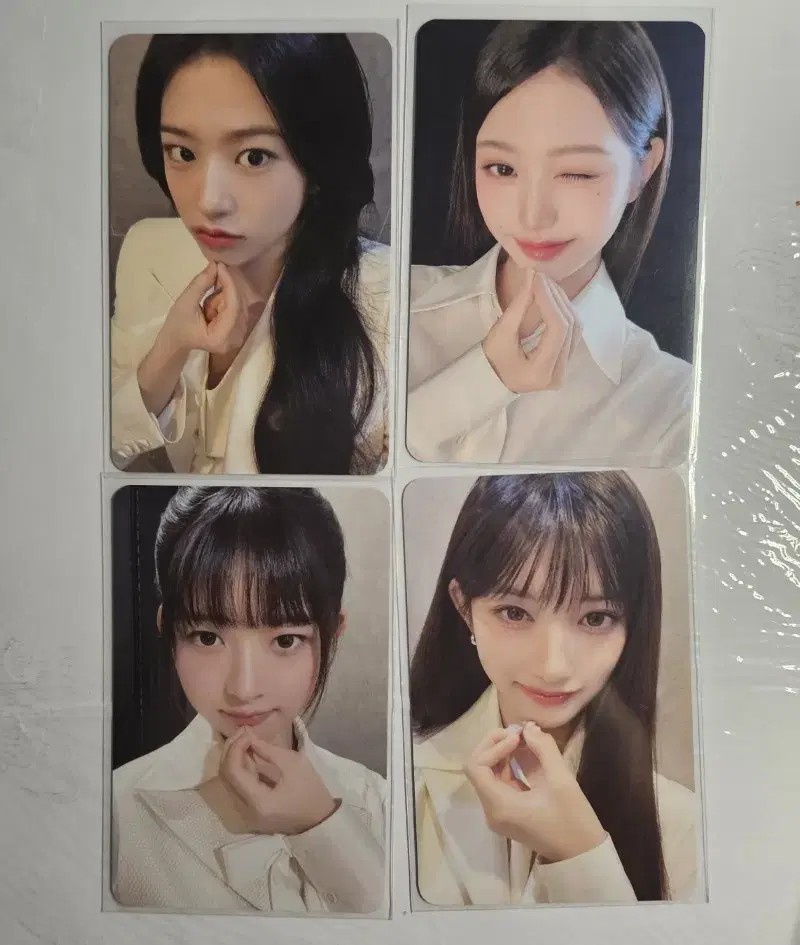 아이브 시네마 포토카드 4장 일괄  ( 유진, 원영, 레이, 이서 )