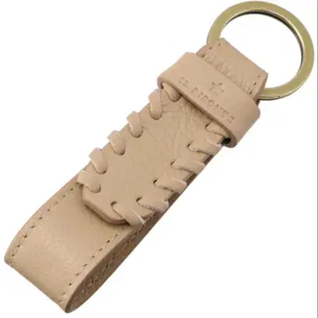 일비종떼 가죽 키링 라피아바 카페 라떼 미사용품