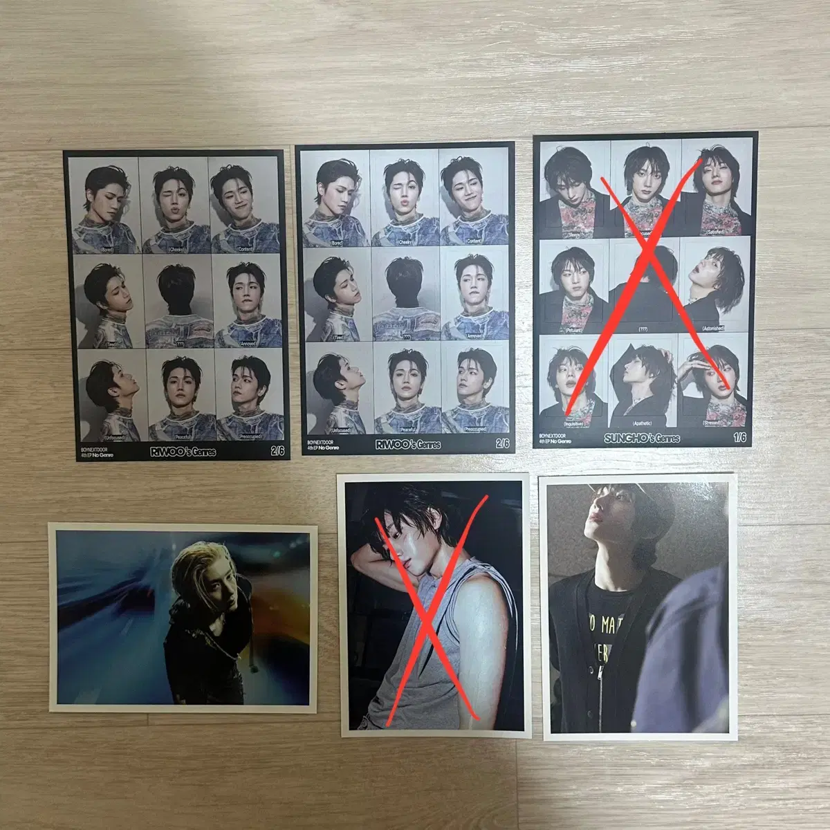 BND 4th EP Woonhak サイン入りポストカード BND 4th EP Woonhak サイン入りポストカード BOYNEXTDOOR 4th EP