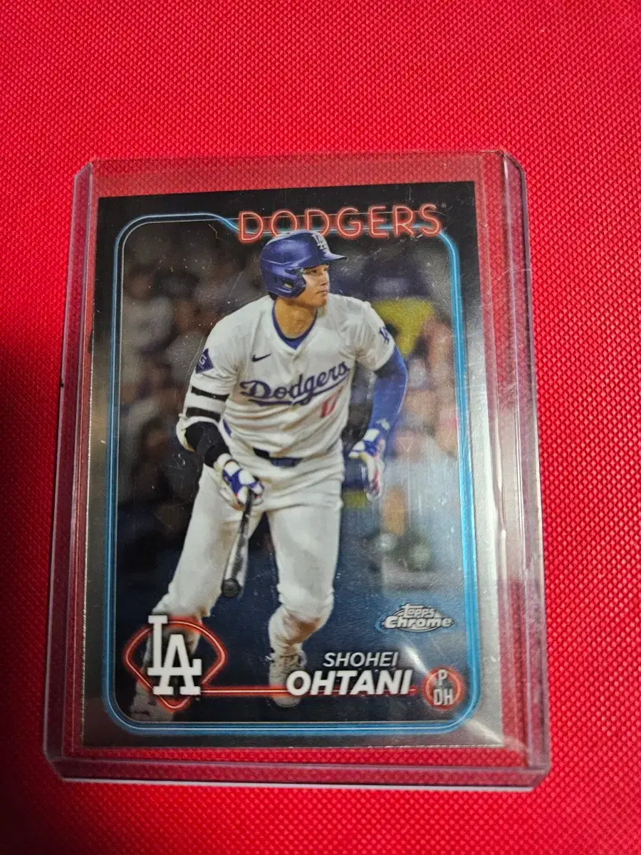 오타니 2024 Topps Chrome base 카드