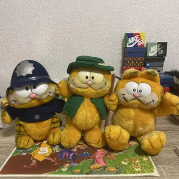 가필드 70년대 봉제 인형 세트