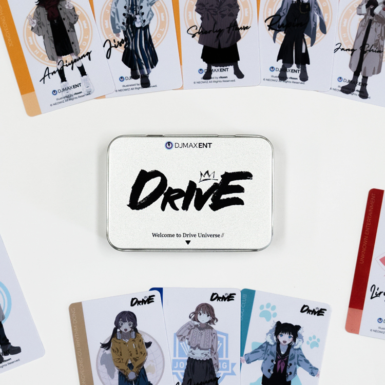 DJMAX ENT Drive Universe Character ID Card Set