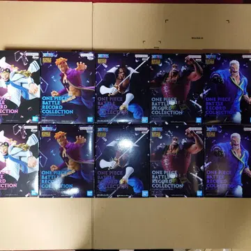 원피스 BATTLE RECORD COLLECTION 5종 (10개)