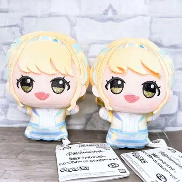 학교 아이돌 마스터 SD 인형 on stage 후지타 코토네 2개 세트