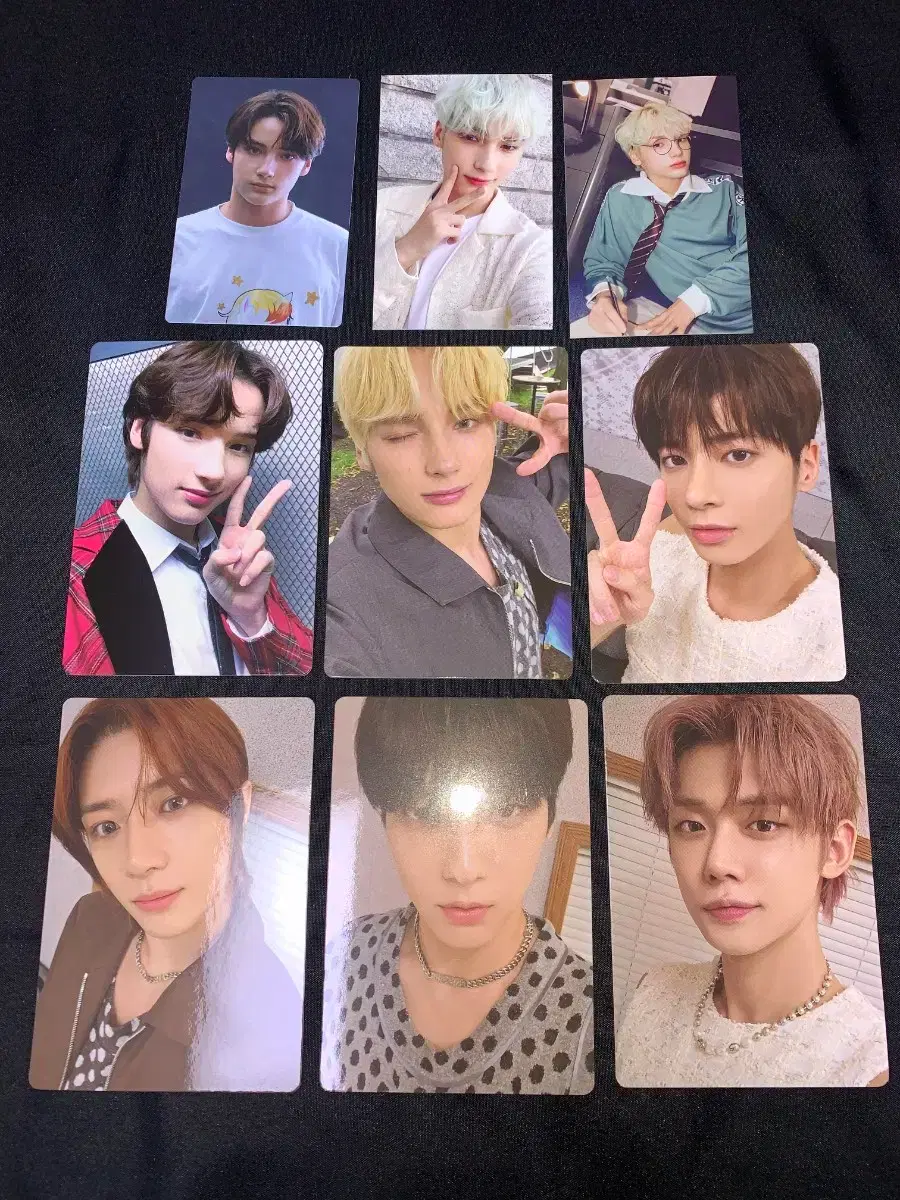 txt soobin yeonjun beomgyu taehyun huening kai photocard poca moabong moakit