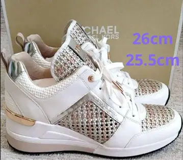 일본 미발매 마이클코어스 스니커즈 귀여운 26cm 25.5cm