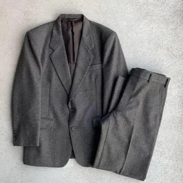 빈티지 구제 의류 90년대 울 테일러드 자켓 셋업 M 남성용