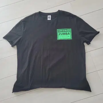 ZUMBA 티셔츠 남녀 공용 S 정품
