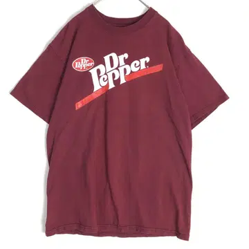 3302 Dr Pepper 닥터페퍼 기업 로고 반팔 티셔츠