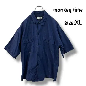 monkey time 몽키타임 반팔 셔츠 안감 메쉬 XL