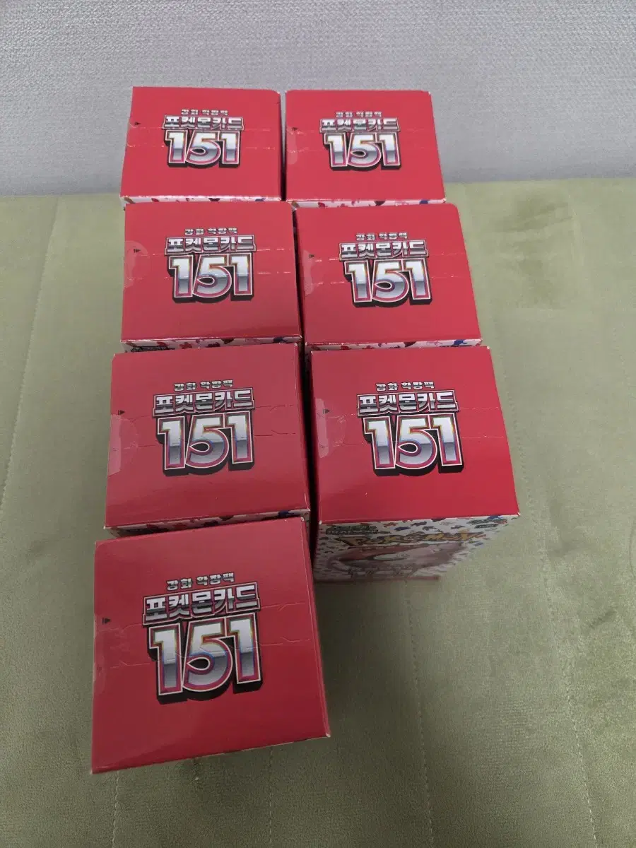 포켓몬카드 151 7통