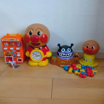 호빵맨 완구 세트 4종 세트